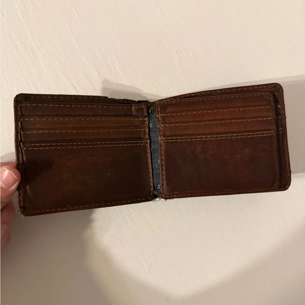 Classic Brown Leather Men's Wallet